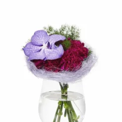 Vase Wilma - Høyde 19 Cm, Transparent -NO Møbler Salgsbutikk 2347724 7058782347724 1