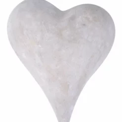 Betonghjerte - Lengde 20 Cm, Grå