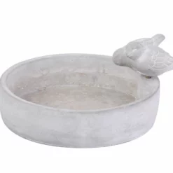 Fuglebad - Lengde 23 Cm, Grå