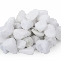 Dekorstein Marmor 15-25mm - 10 Kg, Hvit