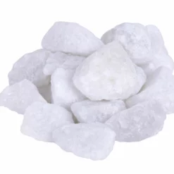 Knust Stein - 10 Kg, Hvit