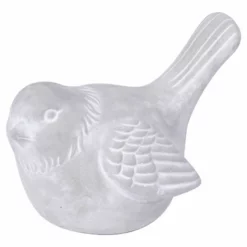 Pyntefugl - Lengde 20 Cm, Hvit