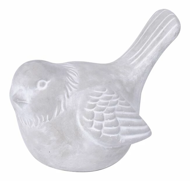 Pyntefugl - Lengde 20 Cm, Hvit 3 Pyntefugl - Lengde 20 Cm, Hvit