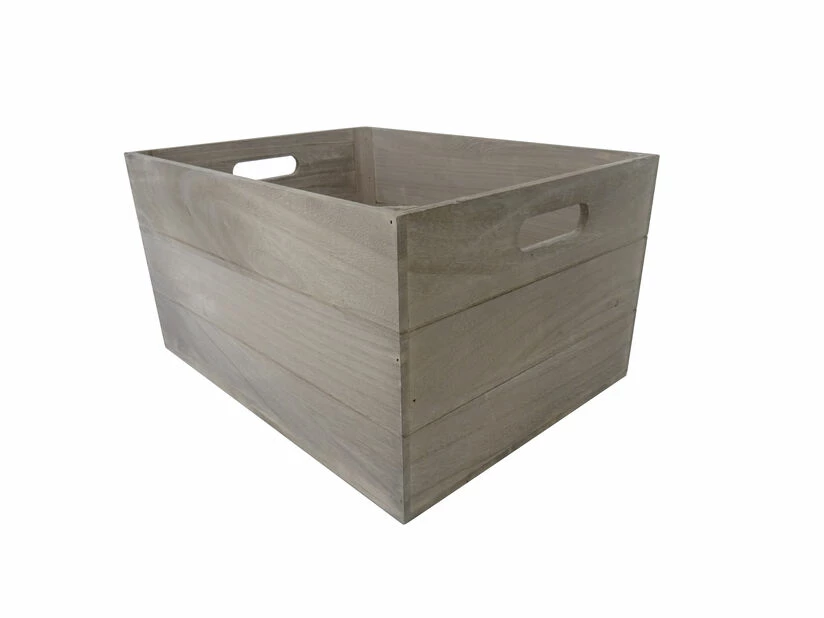 Oppbevaringsboks - Lengde 38 Cm, Grå 3 Oppbevaringsboks - Lengde 38 Cm, Grå