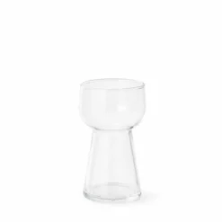 Svibelvase - Høyde 14 Cm, Transparent