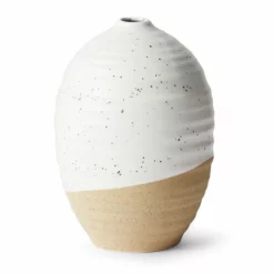 Vase Tove - Høyde 20 Cm, Hvit