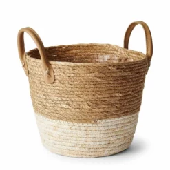 Kurv Noah - Ø23 Cm, Beige