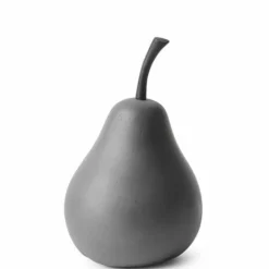 Dekorasjonspære - Høyde 18.5 Cm, Grå