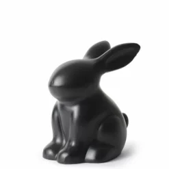 Sementkanin - Høyde 20 Cm, Svart