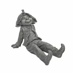 Hagealv Hugo - Høyde 22 Cm, Grå