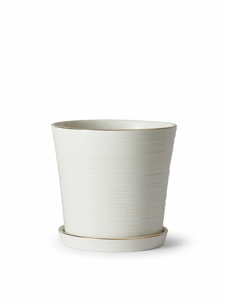 Potte Engla - Ø18 Cm, Hvit 3 Potte Engla - Ø18 Cm, Hvit