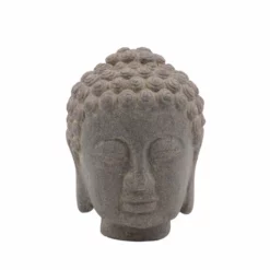 Buddhahode - Høyde 16 Cm, Grå