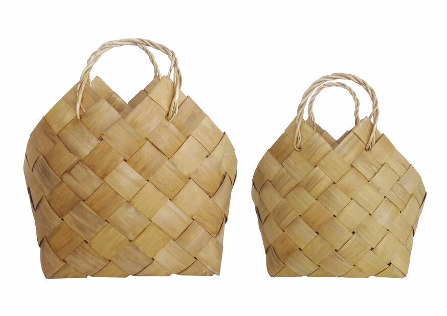 Oppbevaringskurv - Ø35 Cm, Brun 4 Oppbevaringskurv - Ø35 Cm, Brun - Bilde 2