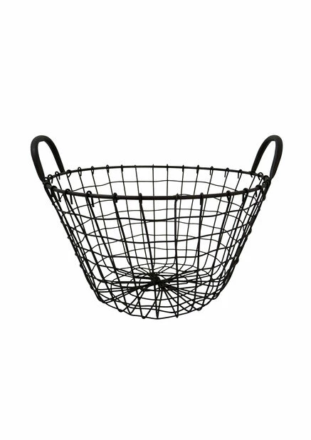 Trådkurv - Ø35 Cm, Grå 3 Trådkurv - Ø35 Cm, Grå