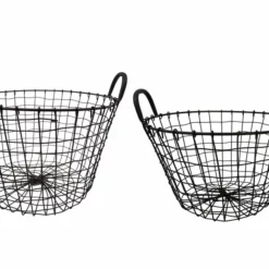 Trådkurv - Ø35 Cm, Grå 5 Trådkurv - Ø35 Cm, Grå -NO Møbler Salgsbutikk 532483 532484 120Metal20basket