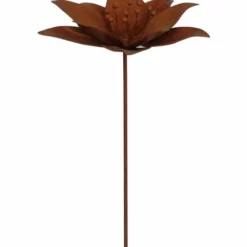 Dekorasjonspinne Blomst - Høyde 95 Cm, Rust