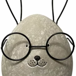 Påskepynt Påskehare - Høyde 15 Cm, Grå