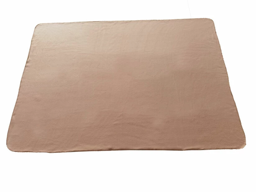 Fleece Teppe - Lengde 175 Cm, Brun 3 Fleece Teppe - Lengde 175 Cm, Brun