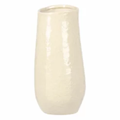 Vase Doris - Høyde 28 Cm, Hvit