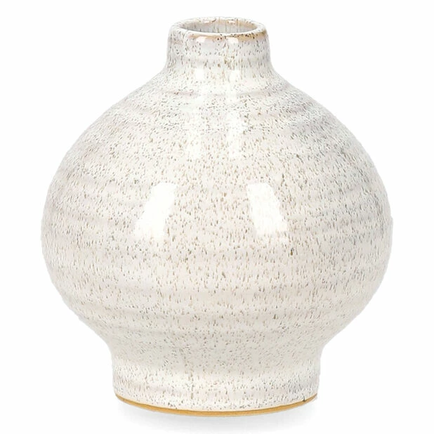 Vase Aina - Ø12 Cm, Beige 2 Vase Aina - Ø12 Cm, Beige