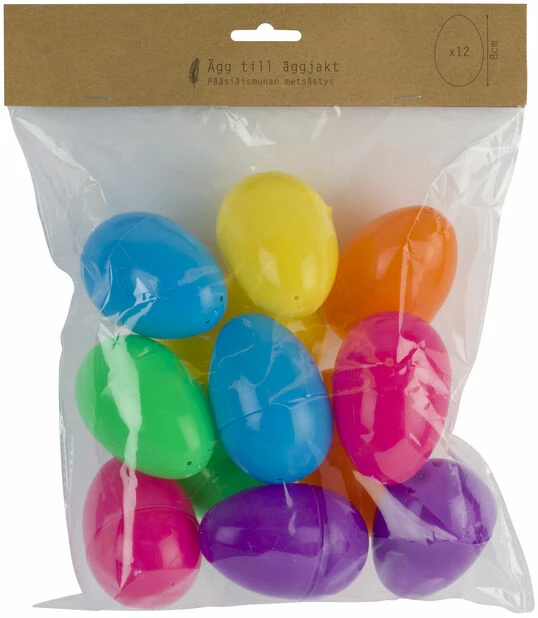 Egg Til Eggejakt - 12 Pk, Flerfarget 3 Egg Til Eggejakt - 12 Pk, Flerfarget