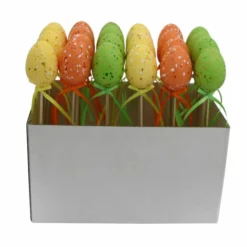 Påskepynt Blomsterpinne - Bredde 6 Cm, Flere Farger