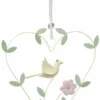 Påskepynt Til Påskeris - Flerfarget -NO Møbler Salgsbutikk 539163 Easter Heart w Birds 18cm