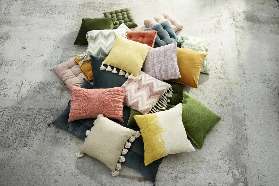 Pute Aspen - Høyde 45 Cm, Beige 6 Pute Aspen - Høyde 45 Cm, Beige - Bilde 4