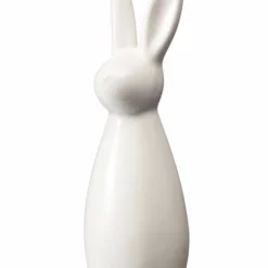 Påskehare - Høyde 14 Cm, Hvit