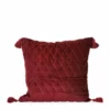 Pute Cherven - Lengde 48 Cm, Burgunder -NO Møbler Salgsbutikk Cherven cushion 48x48 burgundy 544830 1