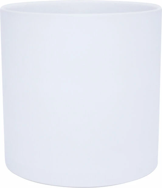Potte Cylinder - Ø20 Cm, Hvit 3 Potte Cylinder - Ø20 Cm, Hvit