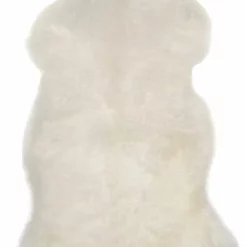 Saueskinn Dovre - Lengde 110 Cm, Offwhite