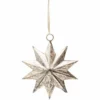 Dekorasjonsstjerne Estrella - Høyde 11 Cm, Sølv -NO Møbler Salgsbutikk Estrella ornament 11x11 silver 543271 1