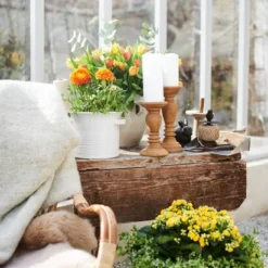 Hagedekorasjon Kanin - Lengde 12 Cm, Brun -NO Møbler Salgsbutikk FW 220410 Plantagen 2889