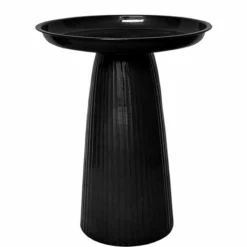 Fuglebad Bellora - Høyde 57 Cm, Svart