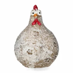 Påskepynt Høne - Høyde 6.5 Cm, Flerfarget