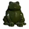 Dekorasjonsfrosk Dinky - Høyde 17 Cm, Grønn -NO Møbler Salgsbutikk FW Dinky frog H17 green 545453 1