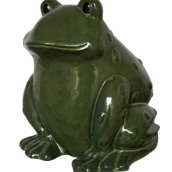 Dekorasjonsfrosk Dinky - Høyde 32,5 Cm, Grønn -NO Møbler Salgsbutikk FW Dinky frog H325 green 545452 2