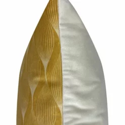 Putetrekk Golden Beauty VanillaFly - Høyde 50 Cm, Gul -NO Møbler Salgsbutikk FW Golden Beauty cushion cover VanillaFly 50x50 mustard 540256 2 2