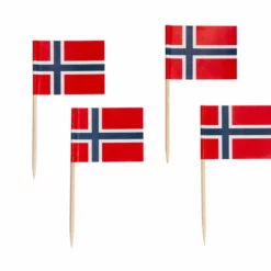 Kakeflagg - 20 Pk, Flerfarget