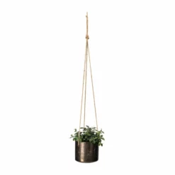 NO Møbler Salgsbutikk -NO Møbler Salgsbutikk FW Kara hanging pot D17 bronze 542716 2