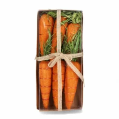 Påskepynt Gulrøtter Kori - 6 Pk, Oransje