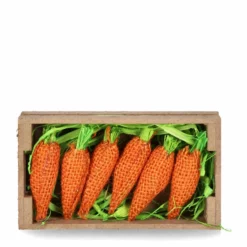 Påskepynt Gulrøtter Luca - 6 Pk, Oransje