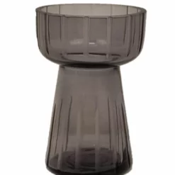 Svibelvase Nelia - Høyde 12.5 Cm, Grå -NO Møbler Salgsbutikk FW Nelia vase H125 grey 541222 1