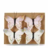 Påskepynt Sommerfuglklips - 4 Pk, Flerfarget -NO Møbler Salgsbutikk FW Papillon clips 4pcs ass multi 547060 1