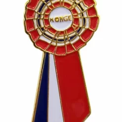 Pin Rosett - Høyde 3 Cm, Flerfarget