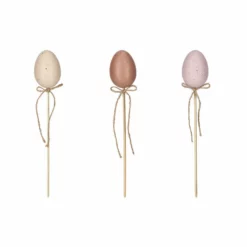 Påskepynt Blomsterpinne Egg - Høyde 26 Cm, Flere Farger