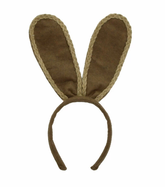 Påskepynt Diadem Kaninører - Høyde 31 Cm, Brun 3 Påskepynt Diadem Kaninører - Høyde 31 Cm, Brun