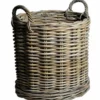 Oppbevaringskurv Salice - Ø50 Cm, Tre -NO Møbler Salgsbutikk FW Salice basket D50 wood 545431 1