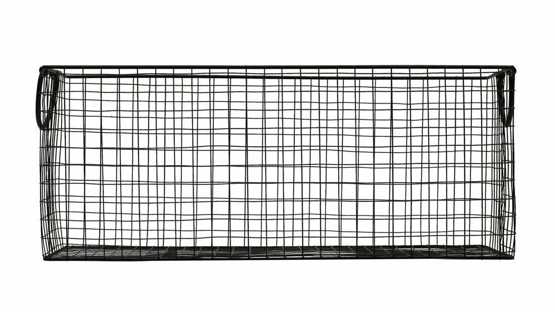 Oppbevaringskurv Sevan - Lengde 50 Cm, Svart 3 Oppbevaringskurv Sevan - Lengde 50 Cm, Svart